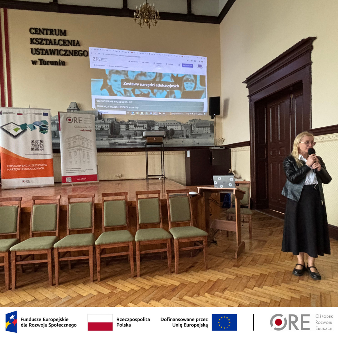 Modułowe e‑podręczniki na konferencji „Edukacja na miarę XXI wieku ze Zintegrowaną Platformą Edukacyjną”