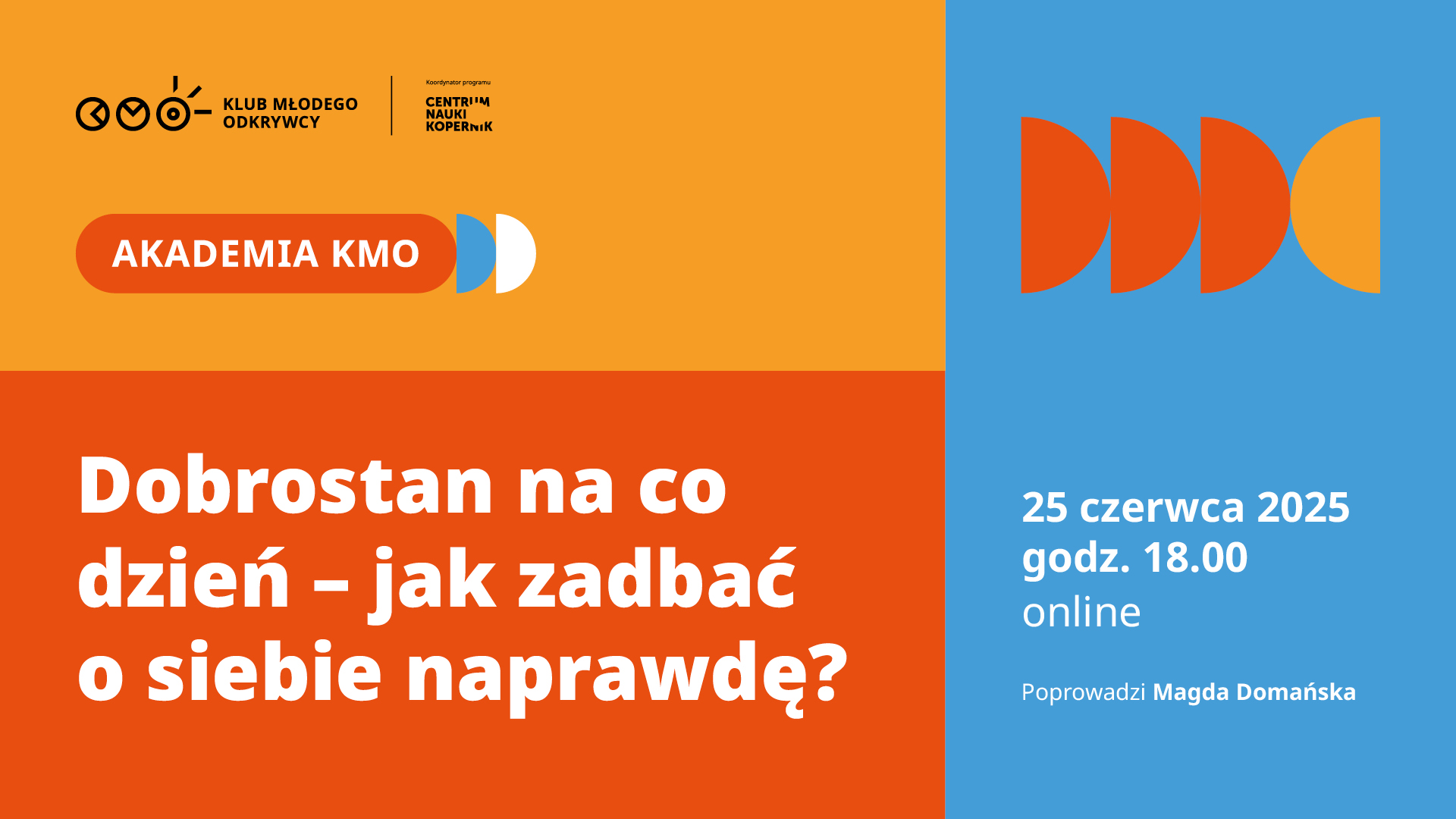 O&nbsp;dobrostanie – bezpłatne spotkanie online dla nauczycieli i&nbsp;edukatorów