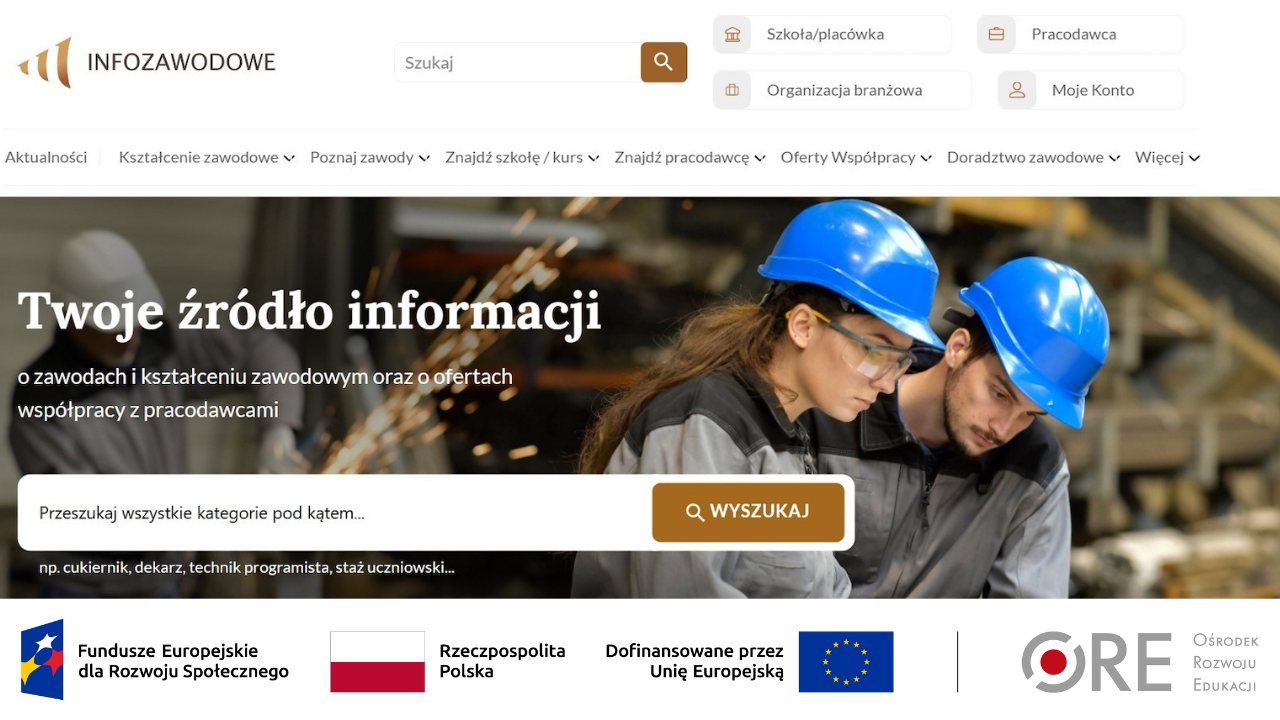 Rok szkolny 2024/2025 na&nbsp;infozawodowe.men.gov.pl – podsumowanie działań