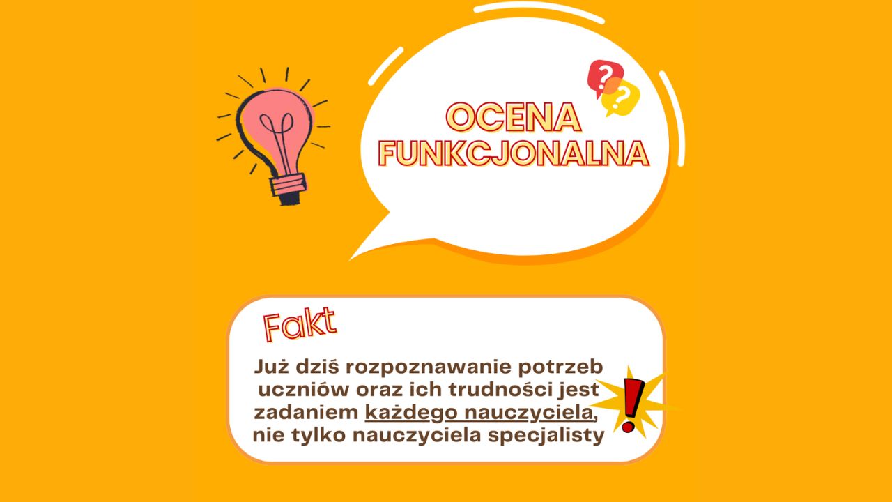 Ocena funkcjonalna – klucz do indywidualizacji nauczania