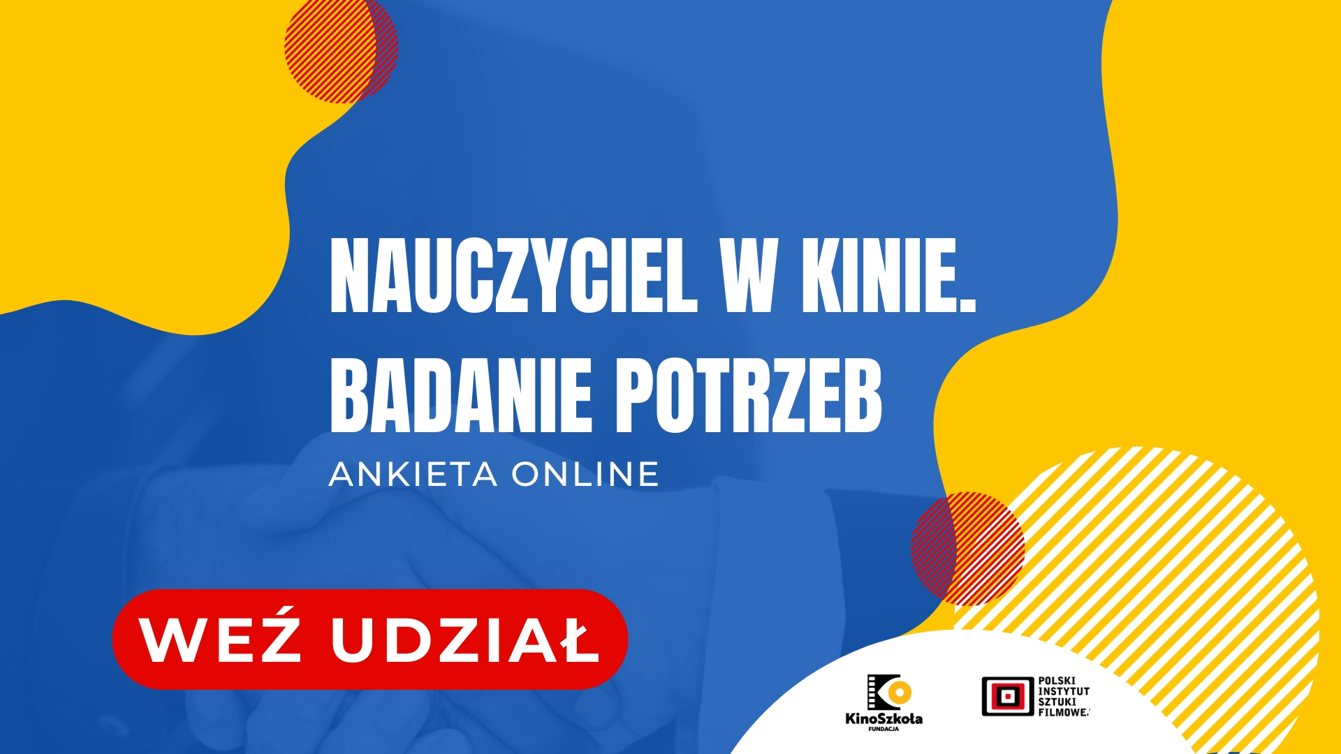Weź udział w&nbsp;ankiecie „Nauczyciel w&nbsp;kinie. Badanie potrzeb”