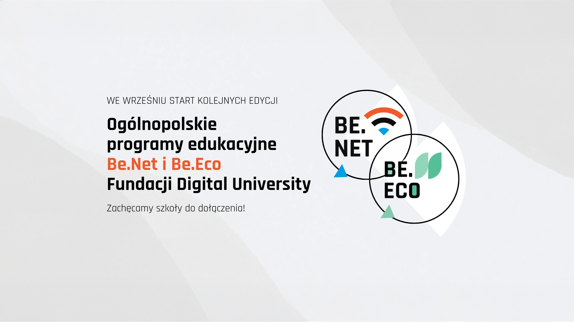 Bezpłatne programy edukacyjne Be.Net i&nbsp;Be.Eco