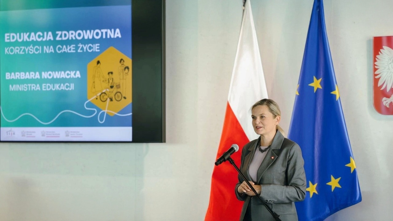 „Edukacja zdrowotna – korzyści na&nbsp;całe życie”: Minister Barbara Nowacka o&nbsp;nowym przedmiocie w&nbsp;szkołach