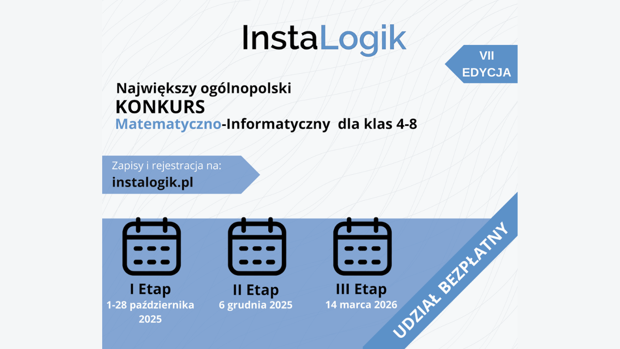VII edycja konkursu matematyczno-informatycznego InstaLogik
