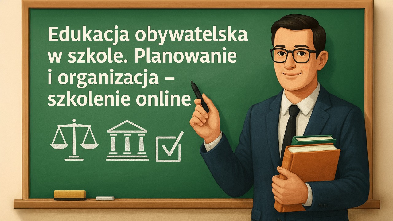 Szkolenie online „Edukacja obywatelska w&nbsp;szkole. Planowanie i&nbsp;organizacja”