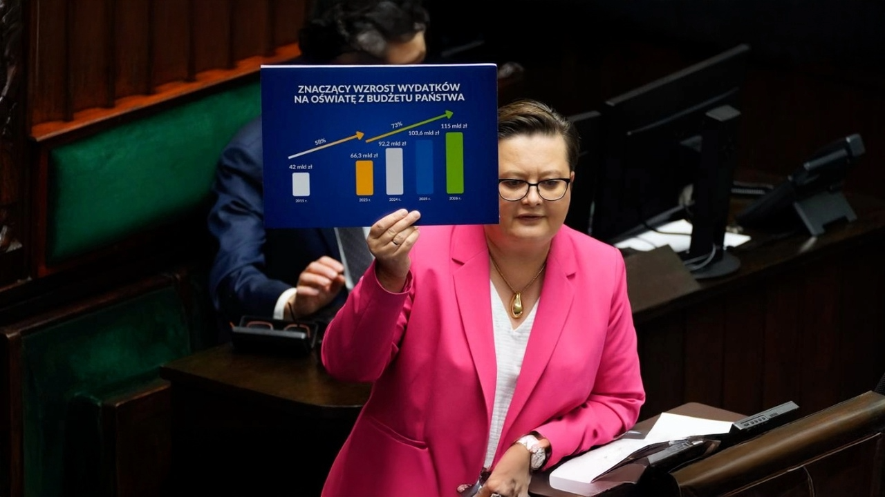 Wiceminister Katarzyna Lubnauer odpowiadała na&nbsp;pytania podczas 40. posiedzenia Sejmu