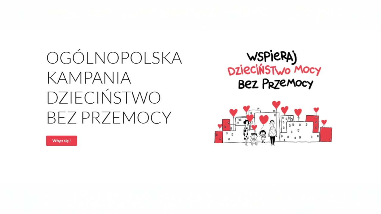 Wystartowała druga edycja ogólnopolskiej kampanii Dzieciństwo bez&nbsp;Przemocy