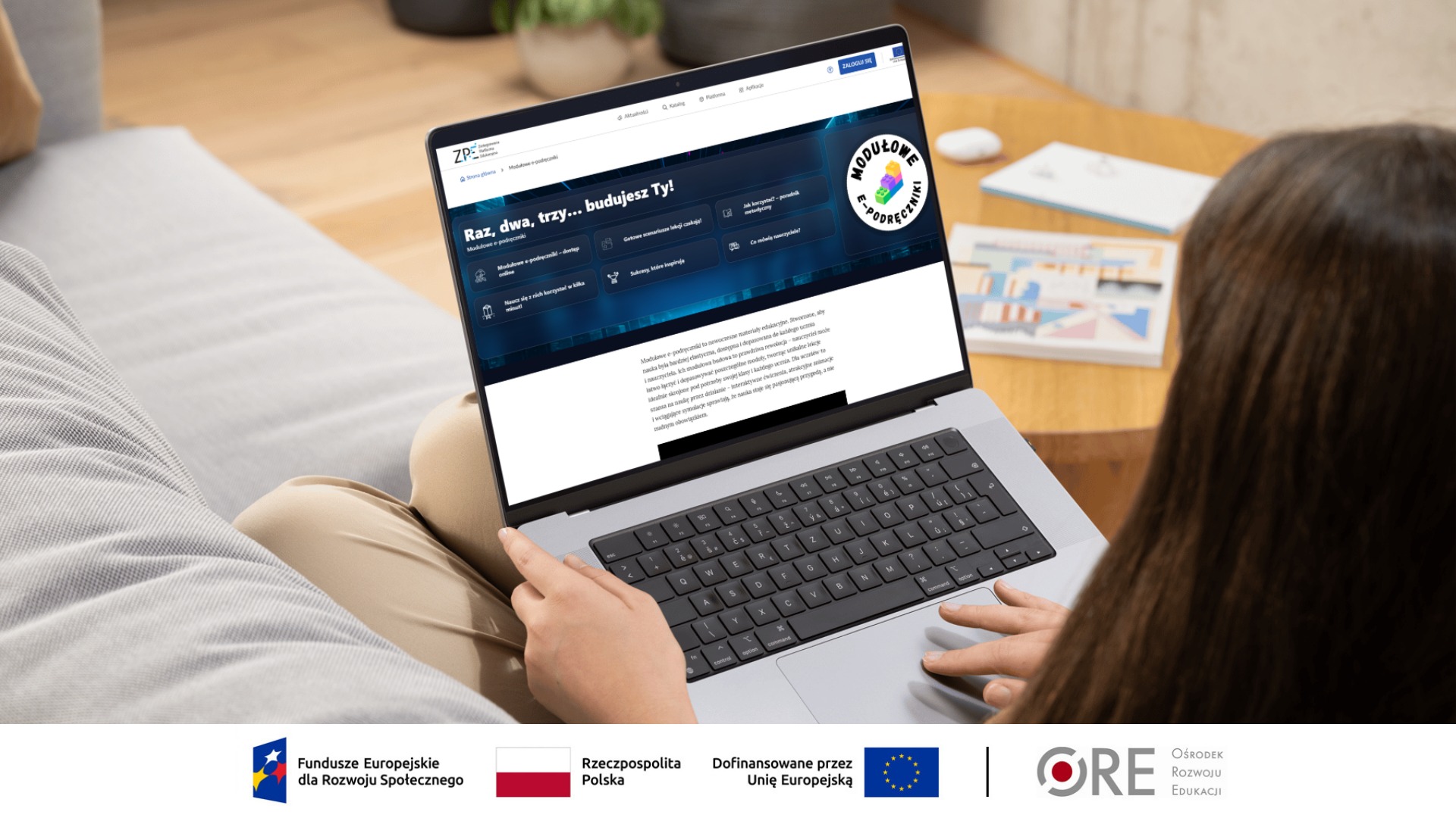 Szkolenie „Raz, dwa, trzy… budujesz Ty! Modułowe e-podręczniki w&nbsp;praktyce”