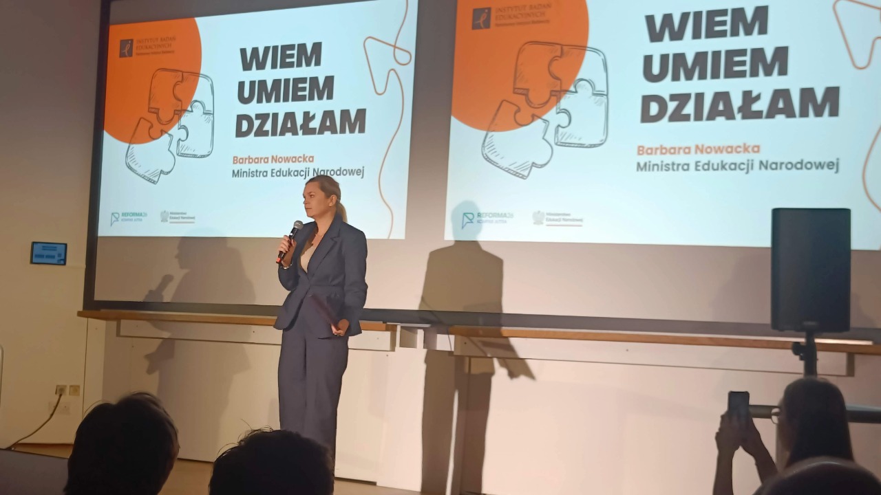 Konferencja „Wiem, umiem, działam – wiedza, kompetencje i&nbsp;sprawczość w&nbsp;praktyce szkolnej”