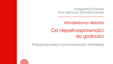 Młodzieżowa debata „Od niepełnosprawności do godności”
