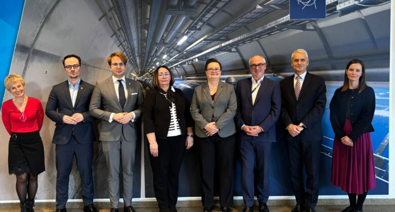 Wizyta delegacji w CERN