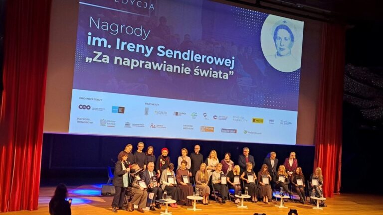 Nagroda im. Ireny Sendlerowej „Za naprawianie świata” – gala wręczenia wyróżnień 19. edycji konkursu