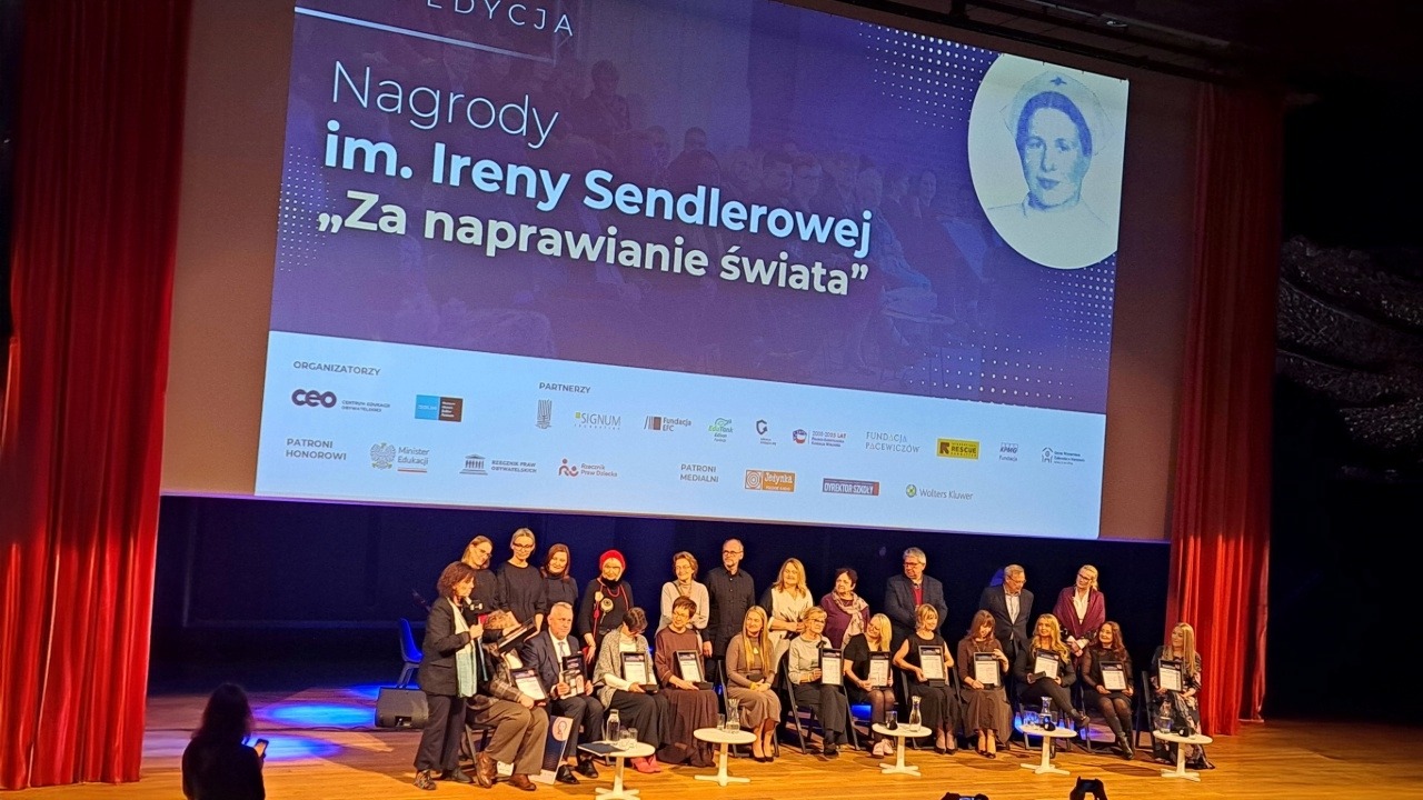 Nagroda im. Ireny Sendlerowej „Za naprawianie świata” – 19. edycja