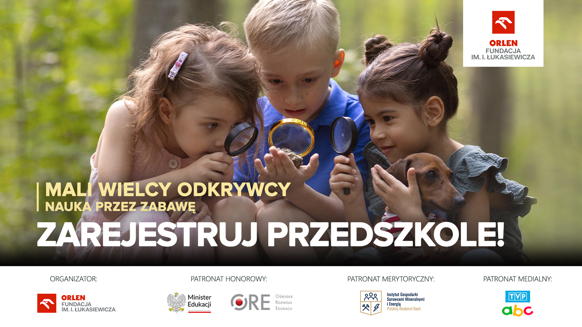 Program „Mali wielcy odkrywcy” dla przedszkoli
