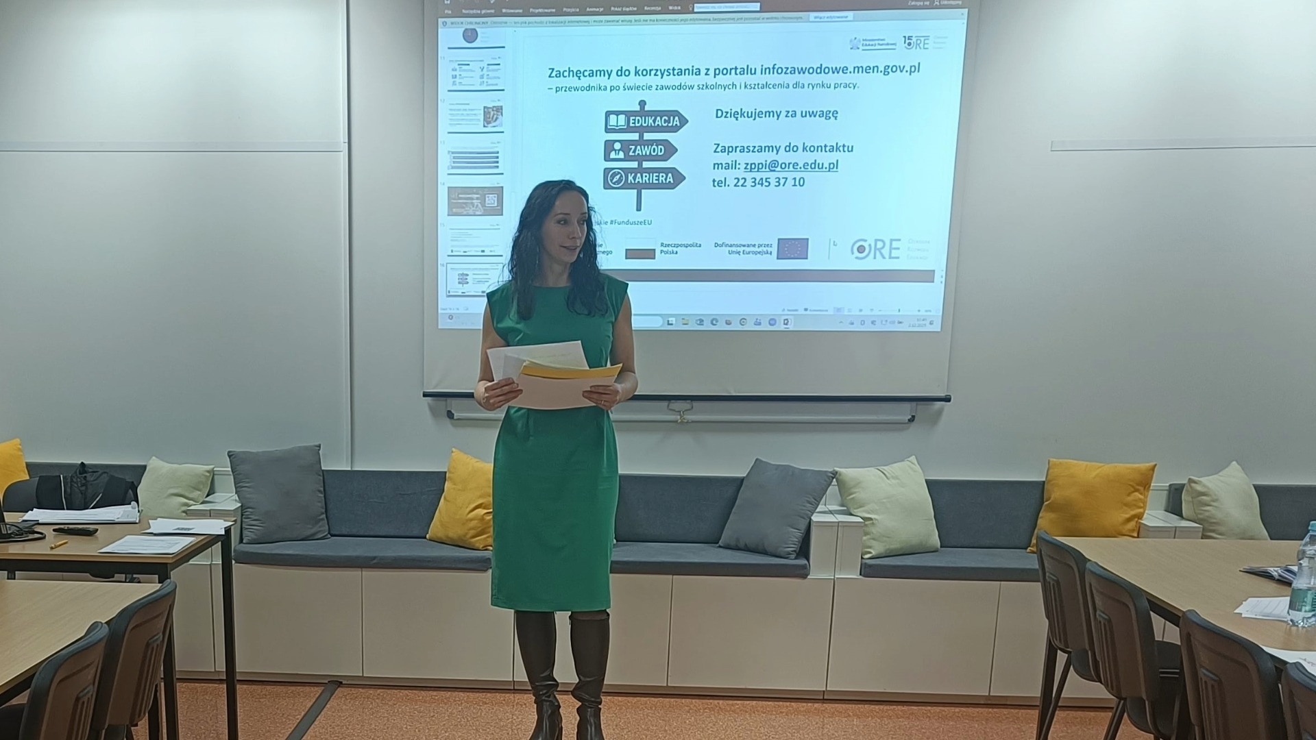 „Twoja pasja – Twój zawód – Twoja przyszłość – jak wspierać uczniów w wyborze zawodu?” – relacja ze spotkania w Ostrołęce