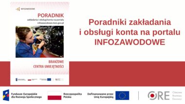 Poradniki zakładania i&nbsp;obsługi konta na&nbsp;portalu INFOZAWODOWE