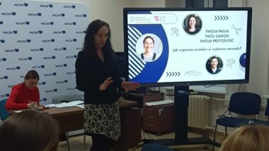 Zajęcia prowadzone przez Magdalenę Mrozkowiak (ORE)