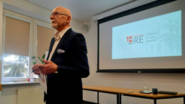 Dyrektor ORE Andrzej Suchenek na szkoleniu ADORE