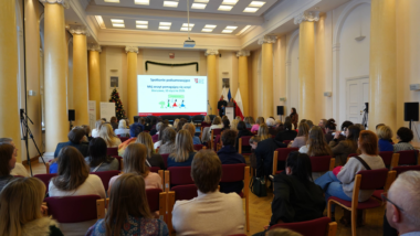 Uczestnicy kursu „Mój zeszyt pomagający się uczyć”