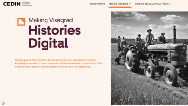 Bezpłatne materiały dydaktyczne z&nbsp;historii najnowszej – projekt „Making Visegrad Histories Digital”