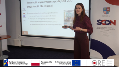 Justyna Ciecharowska – prelegent