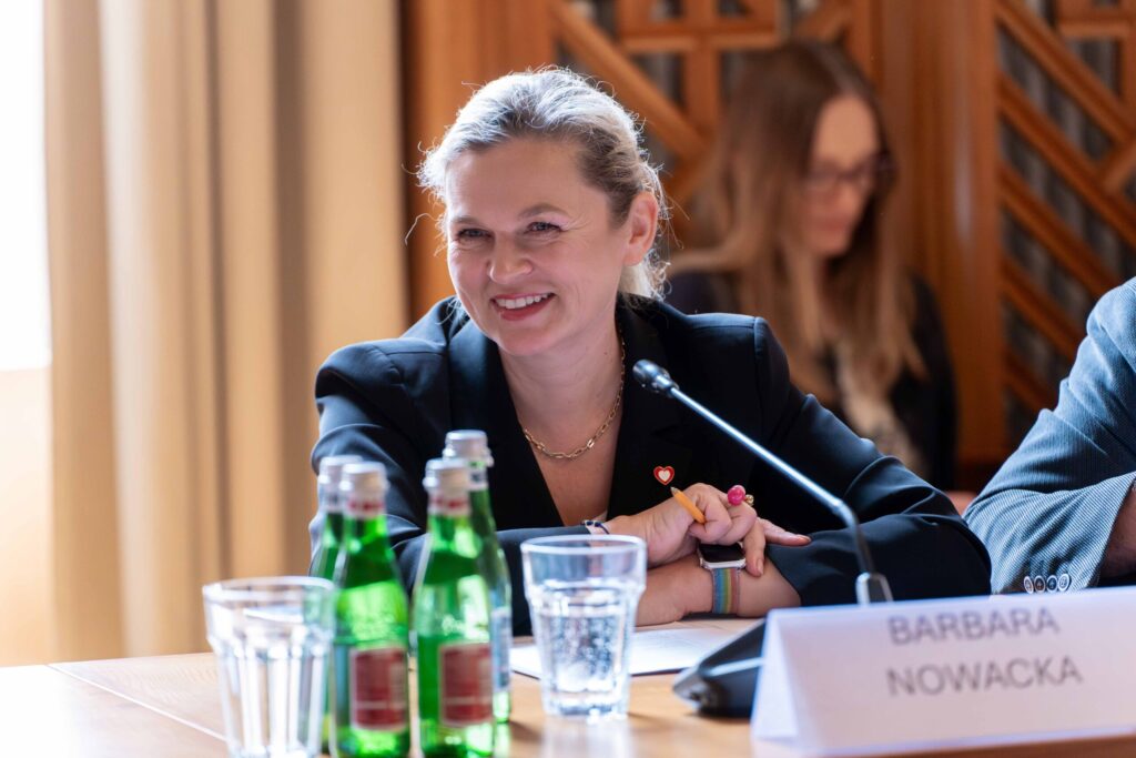 Minister Edukacji Barbara Nowacka