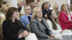 Uczestnicy XVII Kongresu MOW i MOS. Od lewej: Aneta Purzycka z MEN, wicedyrektor ORE Marzenna Habib, konsultant krajowa w dziedzinie psychiatrii dzieci i młodzieży dr n. med. Aleksandra Lewandowska, kierownik WRS Marta Paluch