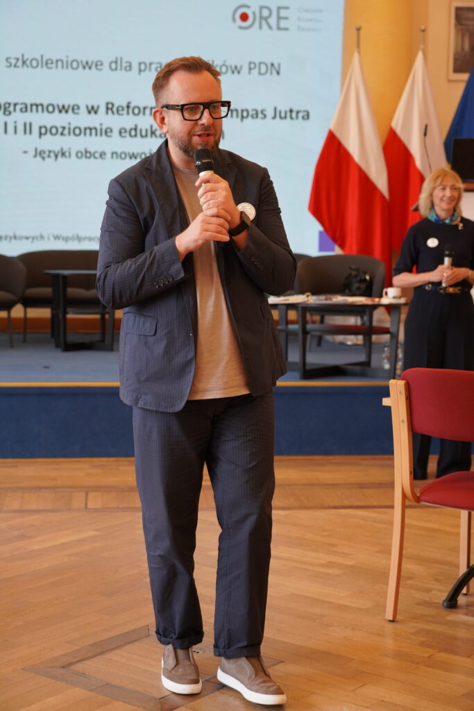 Wystąpienie dyrektora ORE Mariusza Biniewskiego