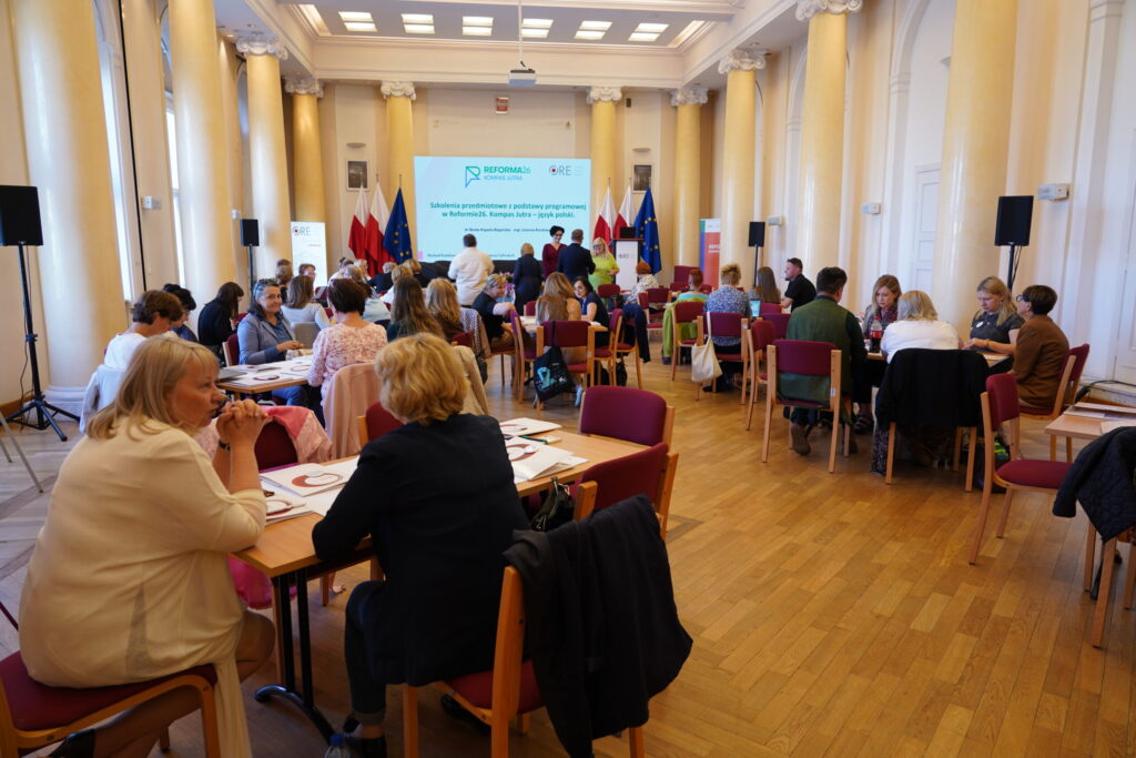 Szkolenie na temat nowej podstawy programowej języka polskiego
