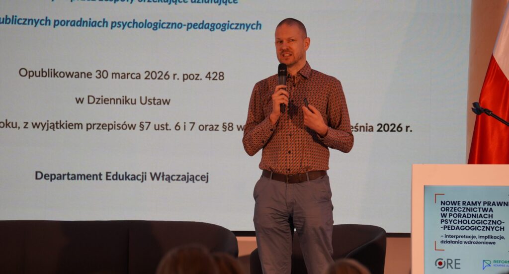 Jan Kosiński-Gortych, radca w Departamencie Edukacji Włączającej MEN