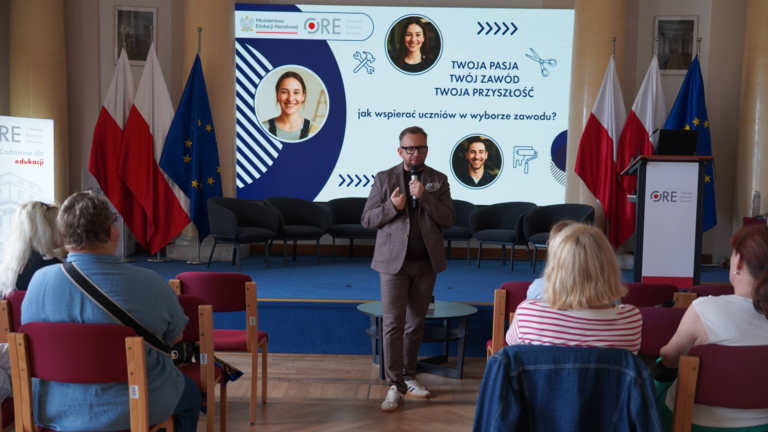 Wystąpienie dyrektora ORE Mariusza Biniewskiego