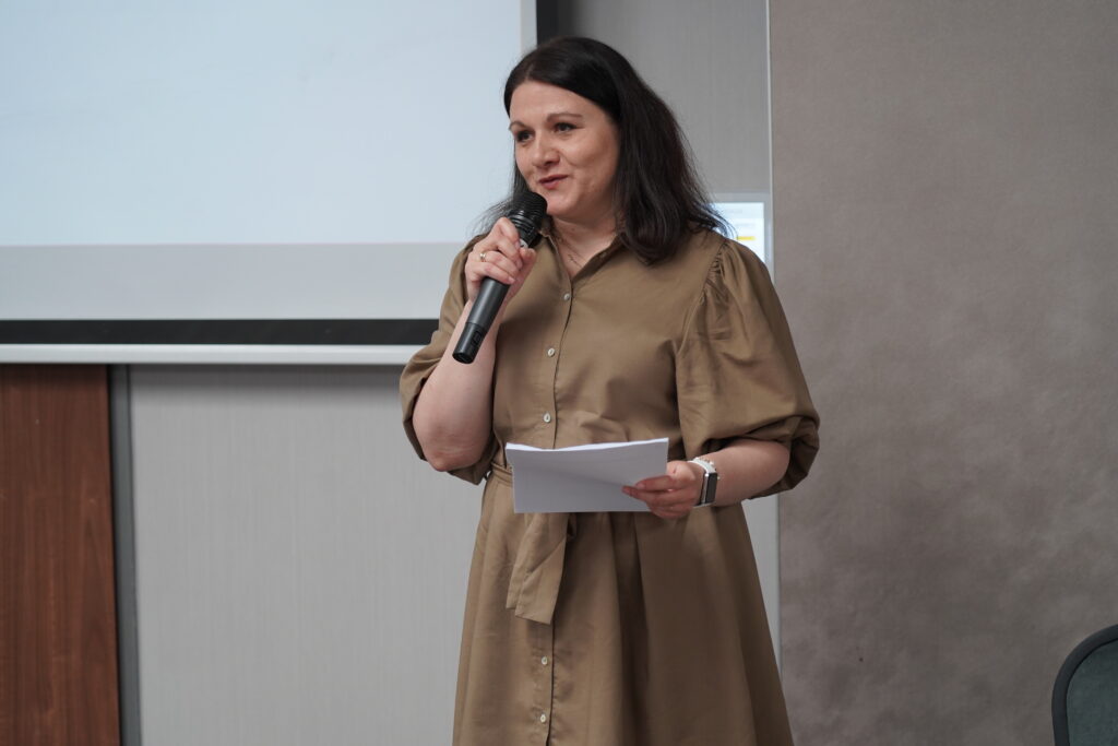 Radczyni w Departamencie Kształcenia Ogólnego Ministerstwa Edukacji Narodowej Alicja Kazała podczas wystąpienia