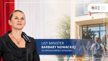List Minister Edukacji na&nbsp;rozpoczęcie roku szkolnego 2026/2027