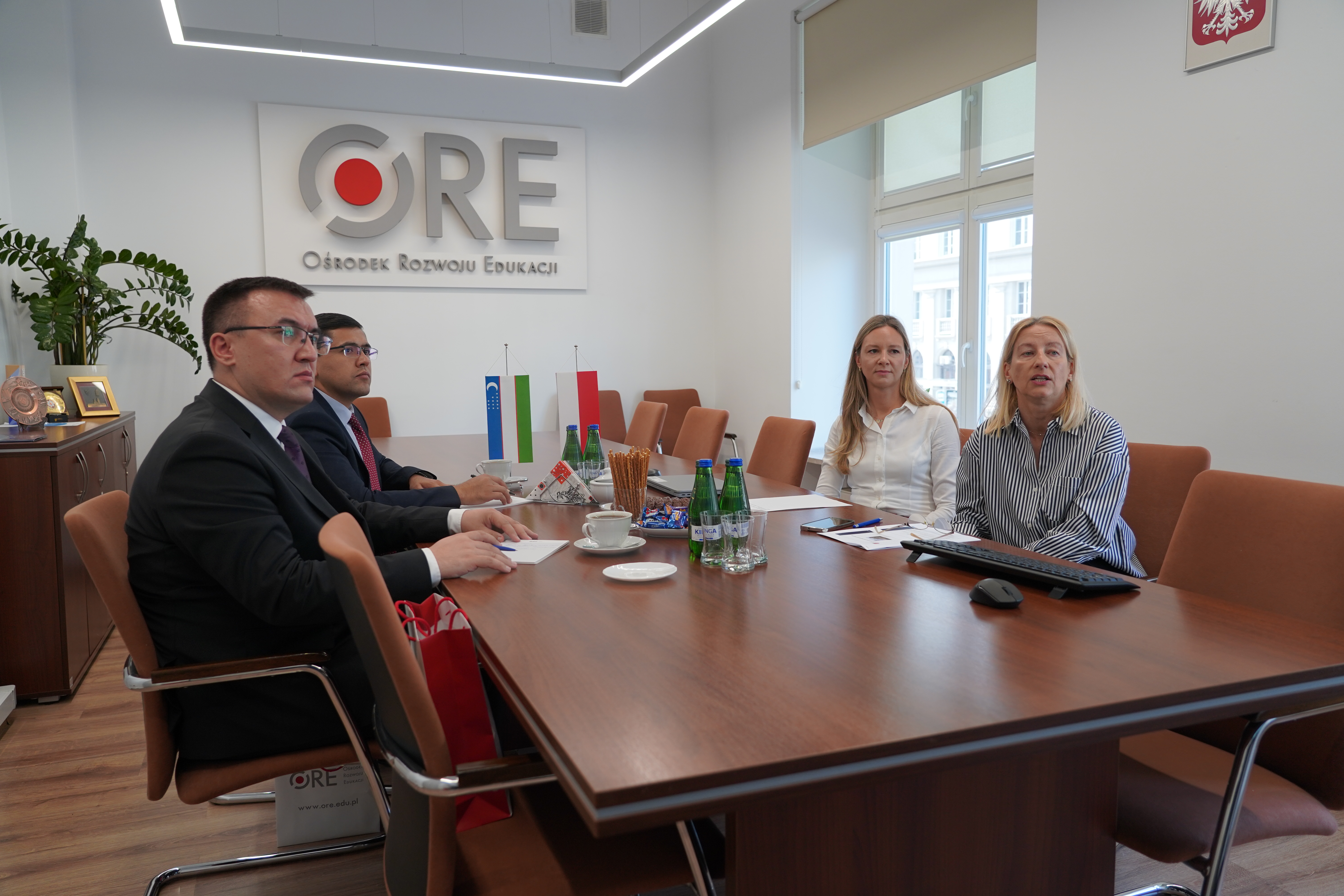 Wizyta studyjna delegacji Narodowego Instytutu Doskonalenia Pedagogicznego im. Abdulli Avloniego