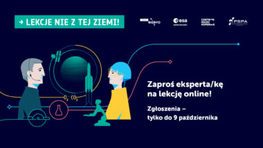 Lekcje online o&nbsp;Kosmosie – zaproś eksperta