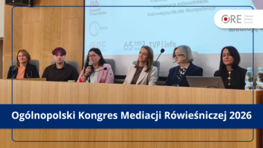 Ogólnopolski Kongres Mediacji Rówieśniczej 2026 za&nbsp;nami