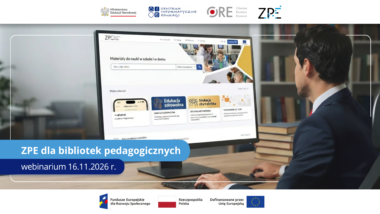 Webinarium „Zintegrowana Platforma Edukacyjna w&nbsp;pracy nauczyciela bibliotekarza. Oferta edukacyjna biblioteki pedagogicznej”