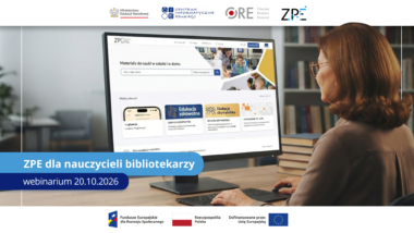 Webinarium „Zintegrowana Platforma Edukacyjna w&nbsp;pracy nauczyciela bibliotekarza. Warsztat pracy nauczyciela biblioteki pedagogicznej”
