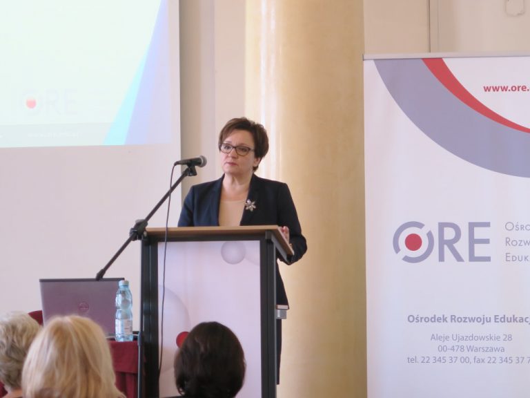 Wystąpienie Anny Zalewskiej Minister Edukacji Narodowej